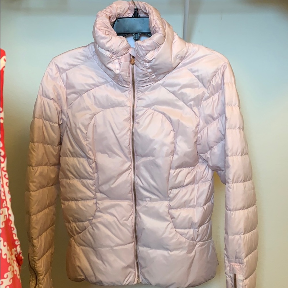 Lululemon pink jacket size 8